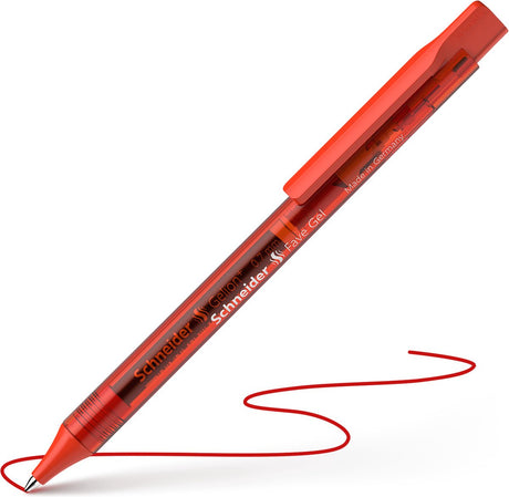 Schneider skriveredskaber schneider gel pen - favorit - rød - 0,4 mm - s-101102-20