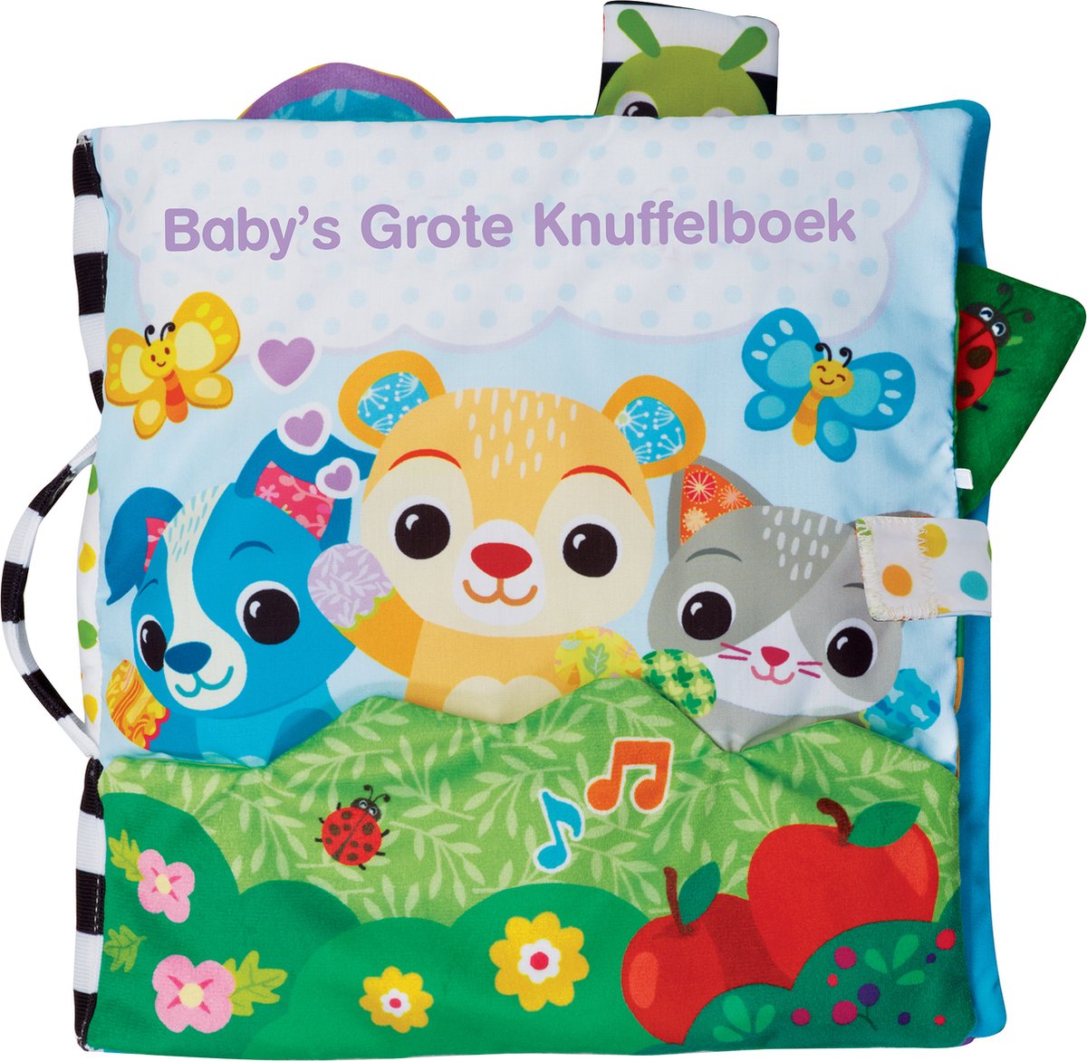 Vtech babys store krammebog - babylegetøj - lærer motorik, musik og lyde - legetøj fra 3 måneder