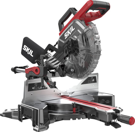 Skil skæresav 2000w - geringssav - 300mm x 90mm - LED-modul - dobbeltgeringssystem - ekstra 254mm savklinge - med savklinge emneklemme