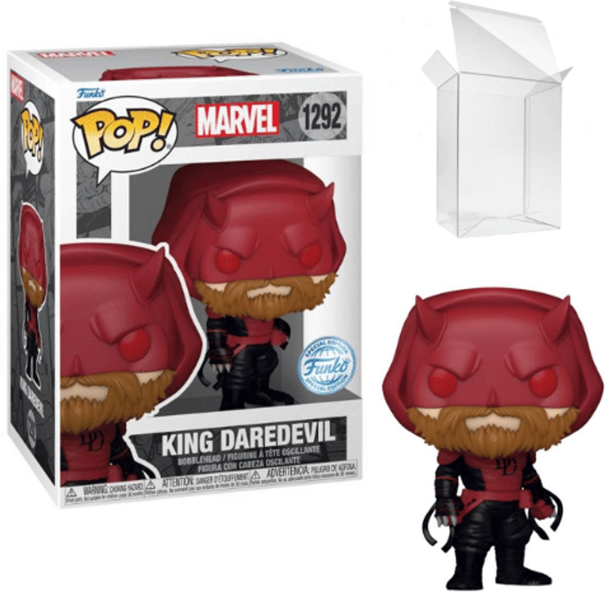 Funko pop! marvel tegneserier - king daredevil us exclusive