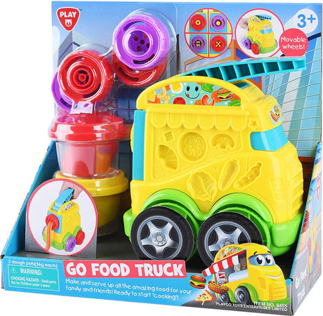 Playgo food truck lersæt - 2 lerpotter