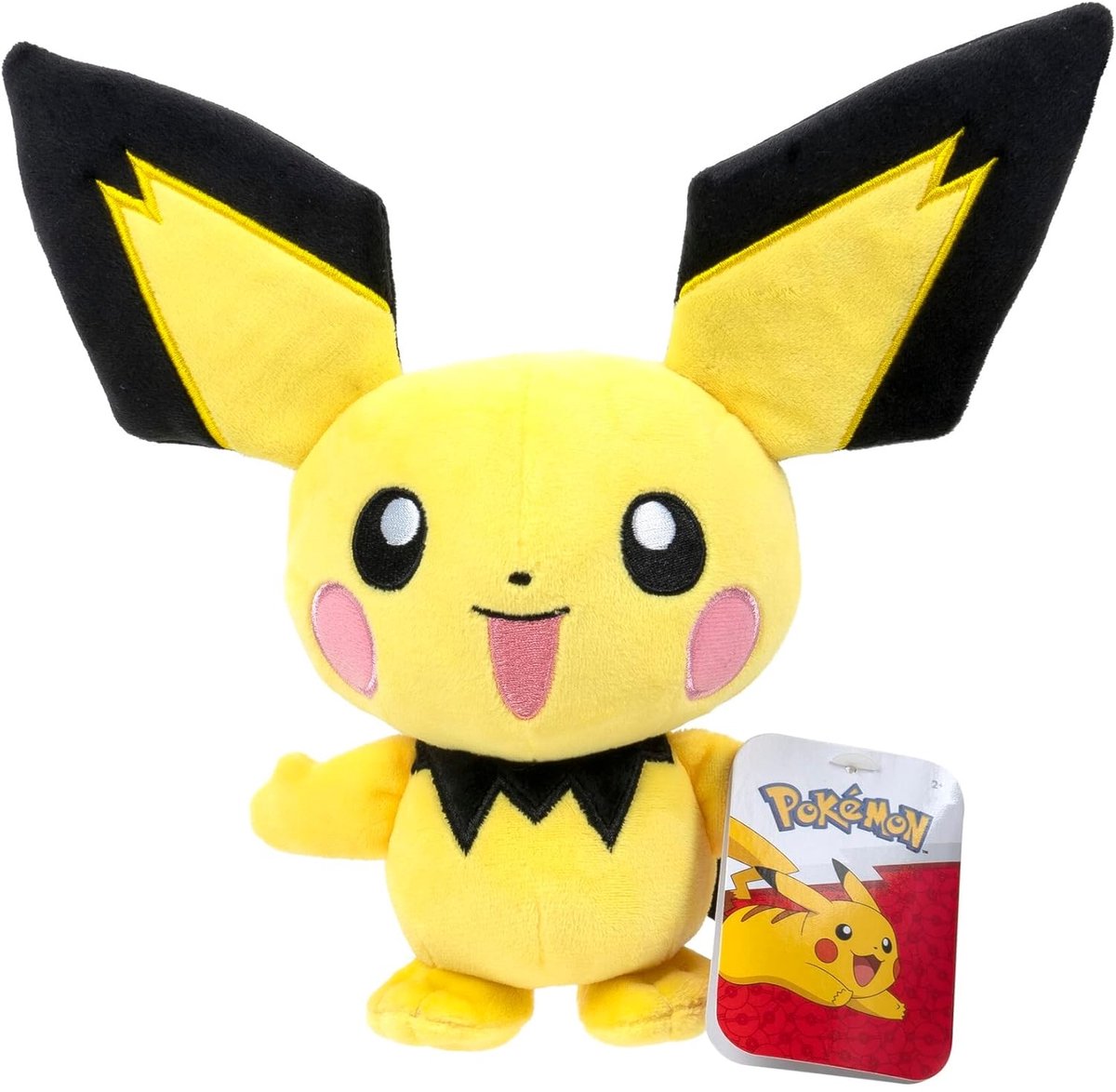Jazwares pokémon plys - pichu 20 cm