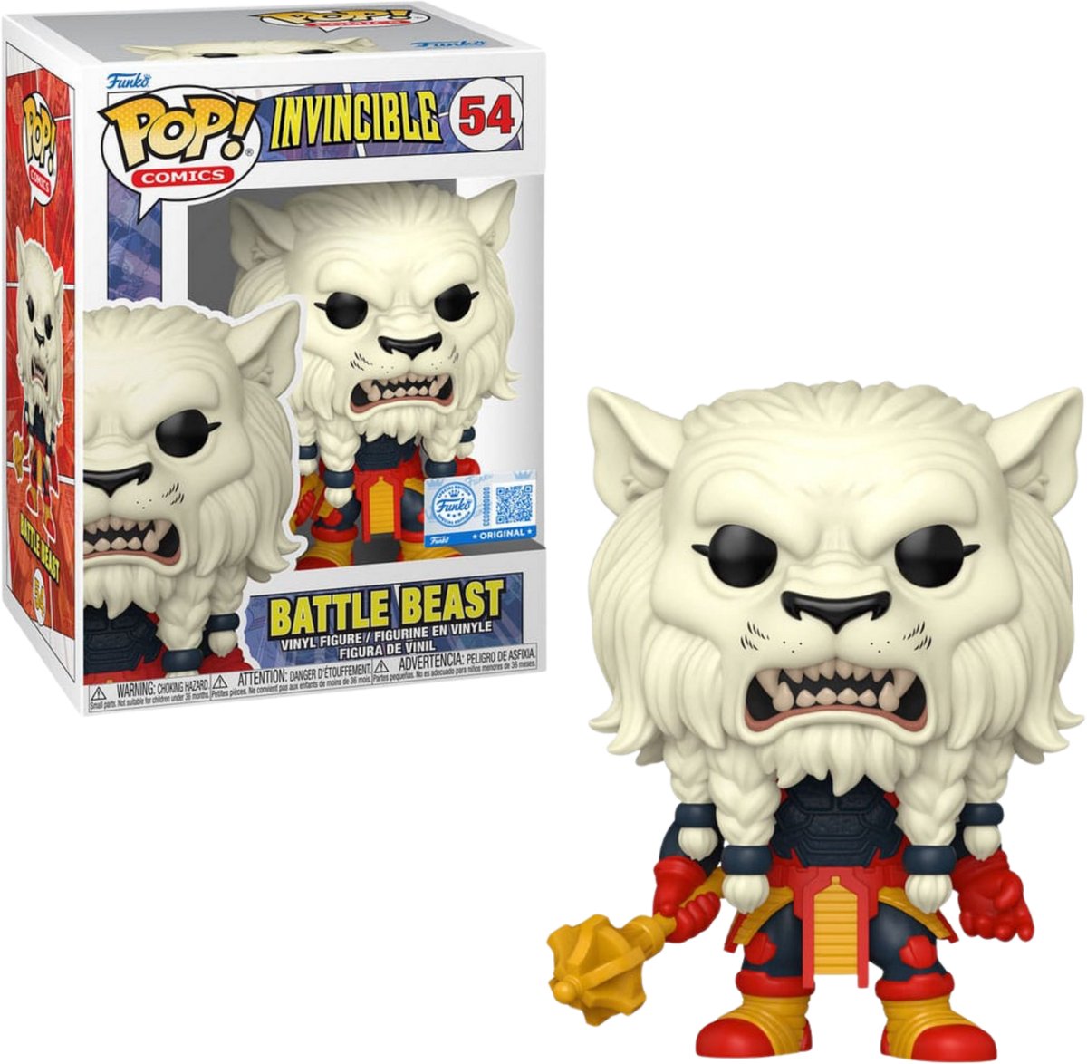 Funko pop! tegneserier: uovervindelig - kampdyr #54 eksklusiv specialudgave