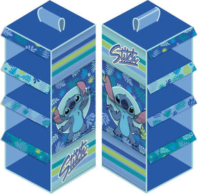 Disney lilo stitch 4-lags garderobeorganisator blå