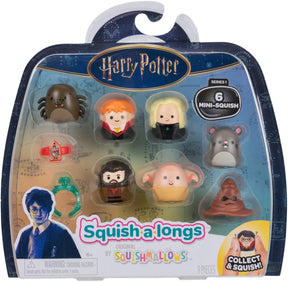 Jazwares squish-a-longs - 6-figur pakke Harry Potter style 2 w1