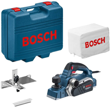 Bosch blå bosch professional - høvl gho 26-82 d (parallelstyr, støvpose, sekskantnøgle, opbevaringsæske)
