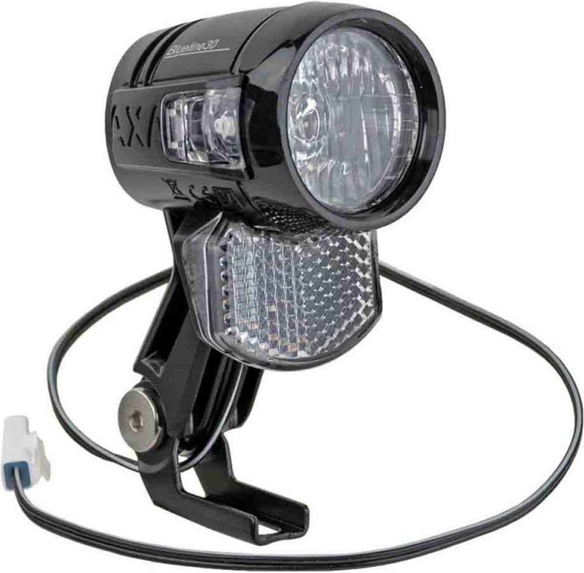 Axa blueline 30 forlygte - elcykel 12v jst