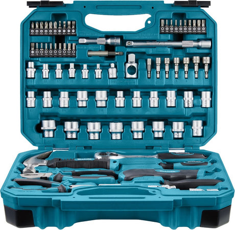 Makita e-10899 håndværktøjssæt 76 dele i etui
