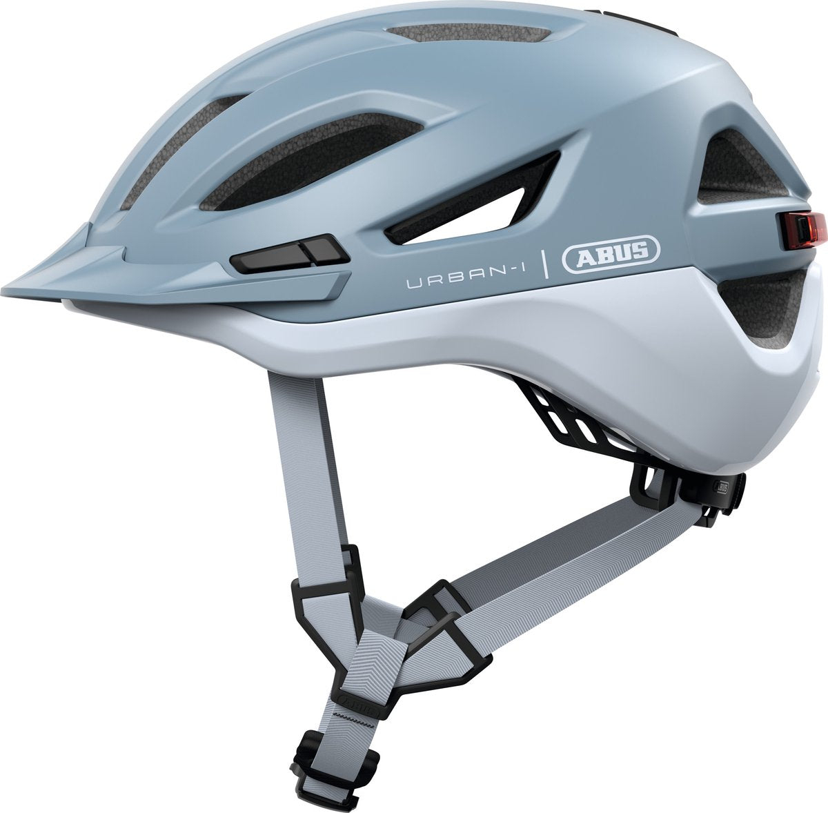 Abus cykelhjelm urban-i 4.0 ace glacier blue l - 57-61 cm - blå - velegnet til brug på elcykler - bycykler - 300 g