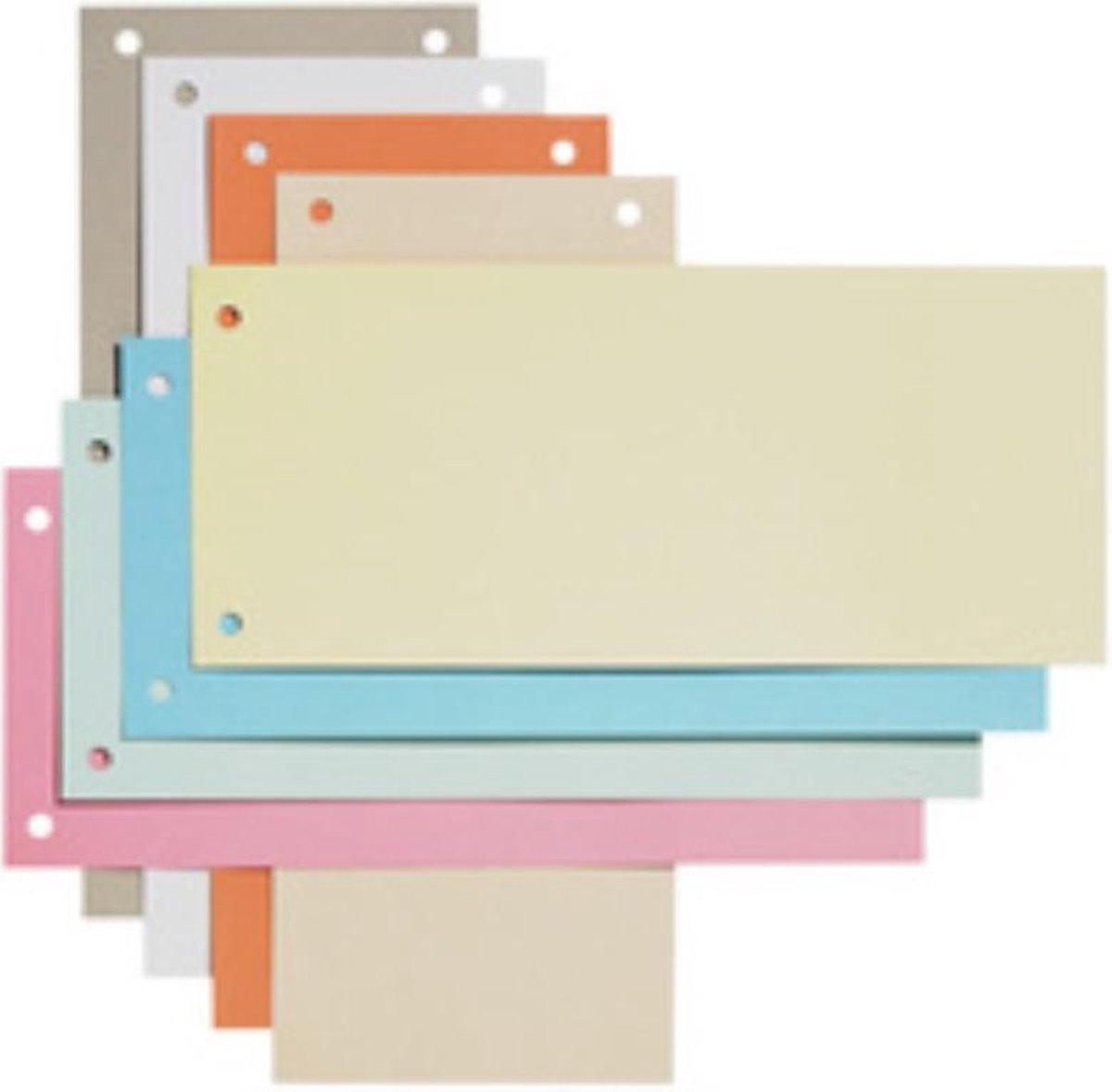 Elba skilleliste oxford 240x105mm 190gr pink