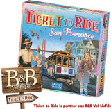 Days of wonder billet til at ride - san francisco brætspil