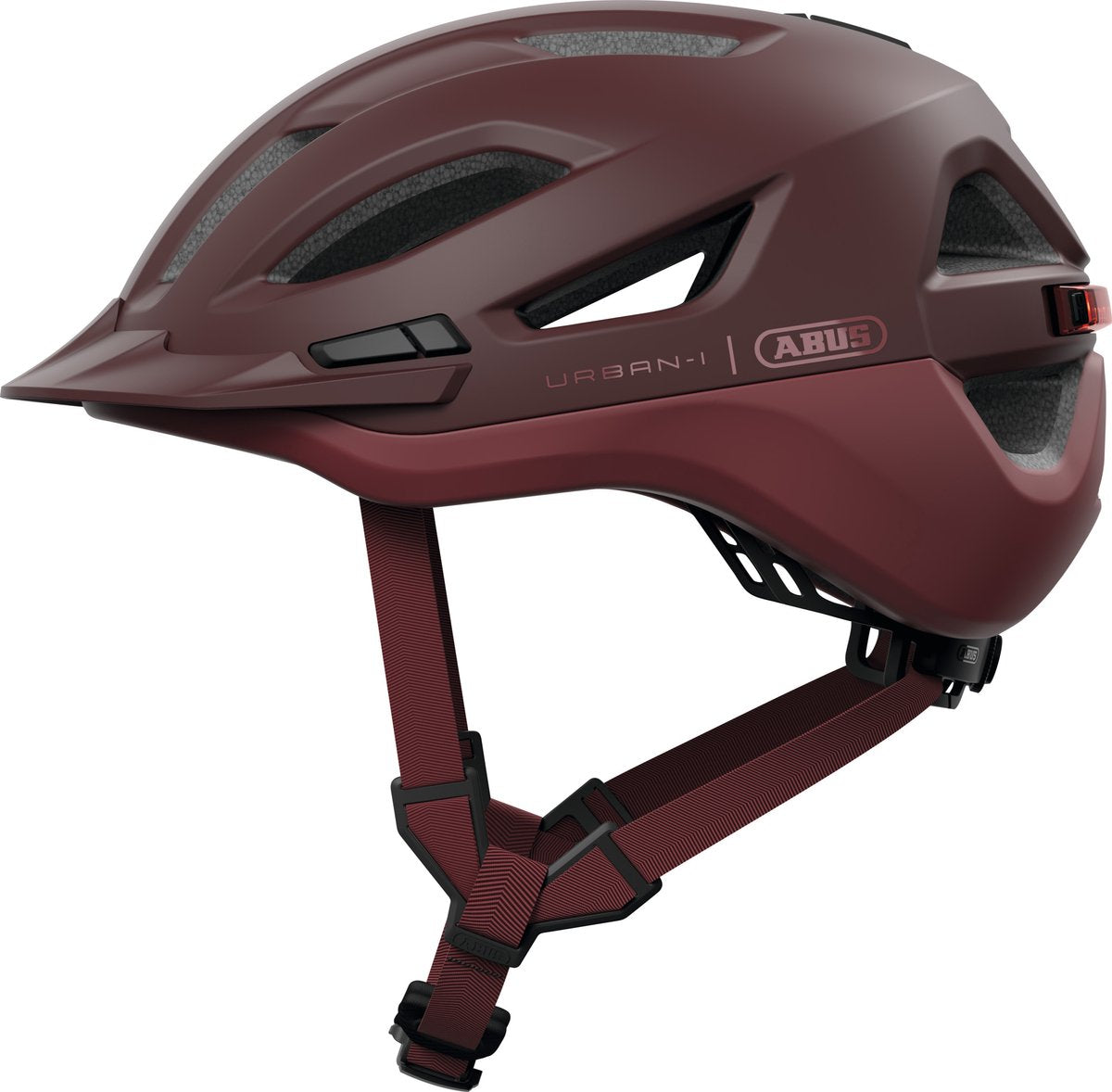 Abus hjelm urban-i 4.0 ace kastanjerød s 51-55cm
