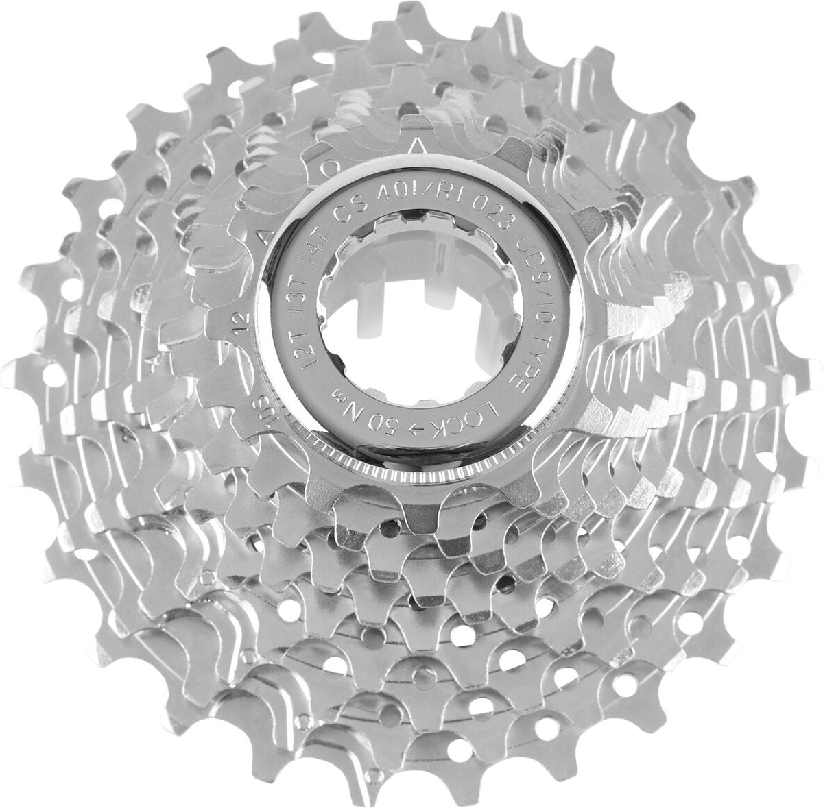 Campagnolo kassette veloce ud 10s 12-25t stål sølv