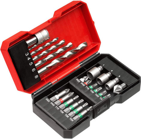 Einhell boresæt - 22 stk - s-box