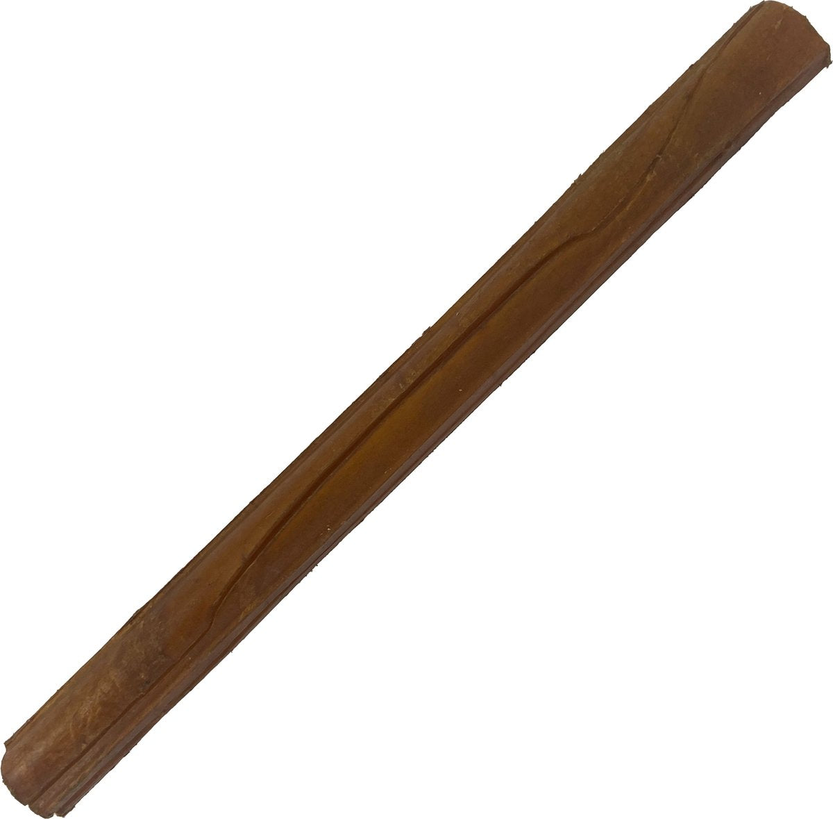 Petsnack - hundesnack - presset tyggepind røget - tørret bøffelskind - 25,5 cm - 5 stk.
