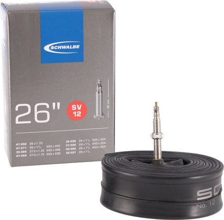 Schwalbe Inner Tube 12SV 26 1 1 4-1,90 (30 47-559 597) FV