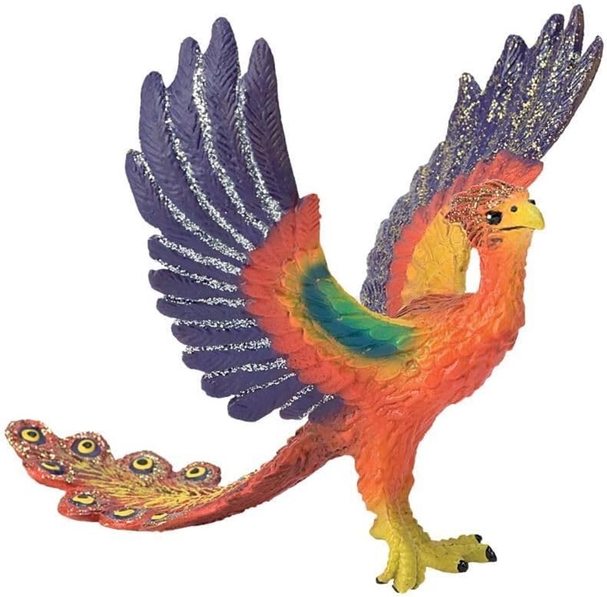 Bullyland 75541 – spillefigur og samlerfigur føniks (fønix) – ca. 11,5 cm – naturtro og detaljeret design – ideel som kagefigur og lille gave til børn fra 3 år.