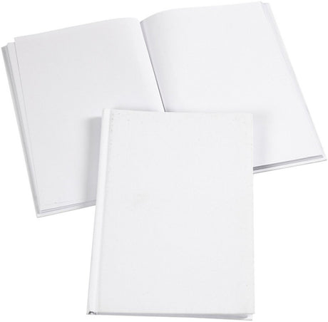 Creativ Company Notebook White A5, 60 sider