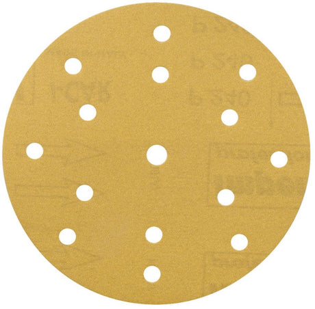 Makita b-39350 slibeskive 150mm k240 gul velcro
