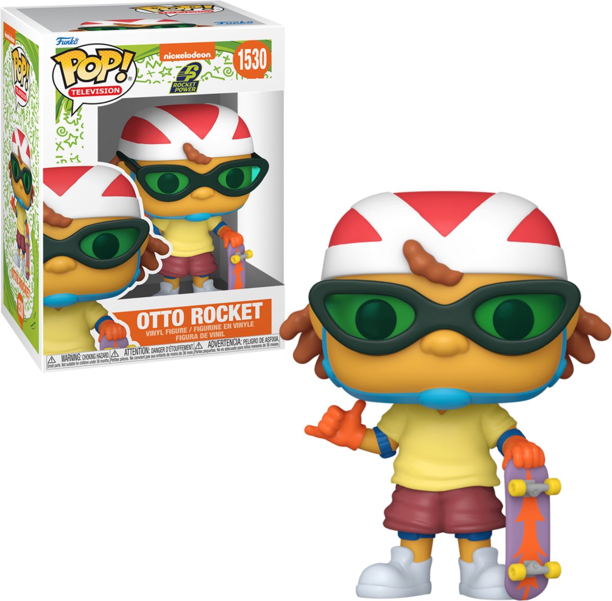 Funko pop-tv: rocket power - otto rocket pop #1530