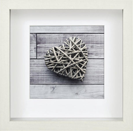 Hama fotoramme - scala - 23 x 23 cm - hvid