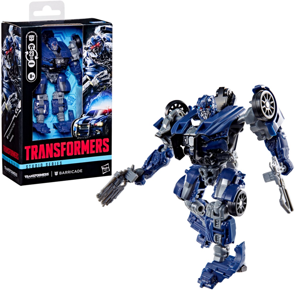 Hasbro - transformere - barricacde - figur deluxe klasse 11cm