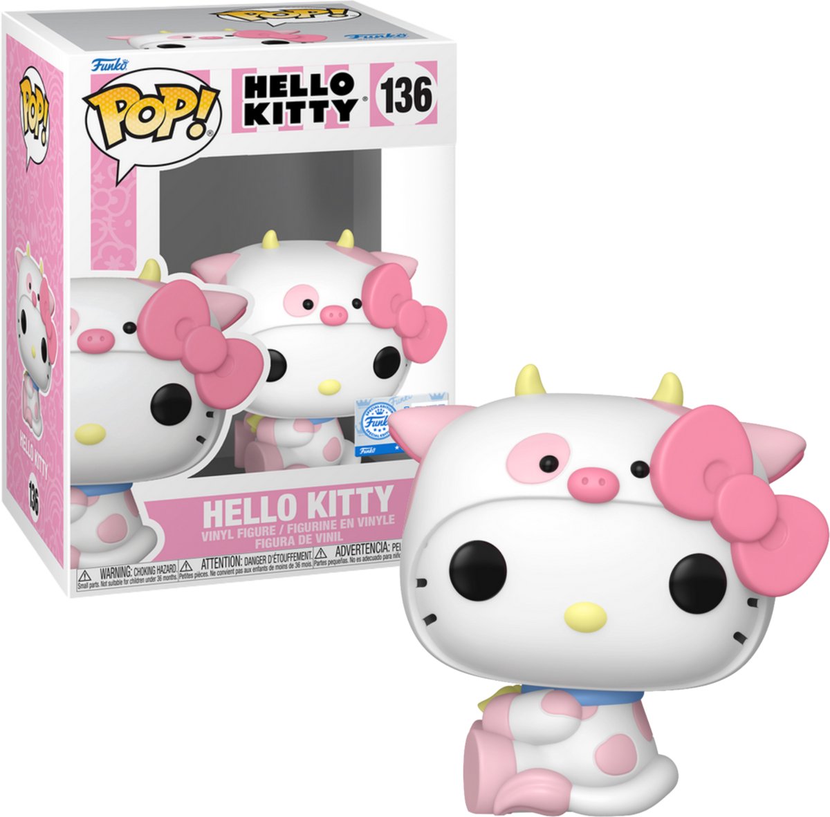 Funko pop! hello kitty 136 hello kitty i cow cosplay eksklusivt