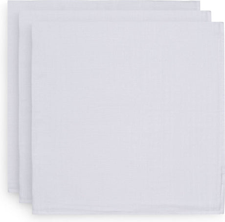 Jollein hydrofiel multidoek basic 70x70cm - white - 3 stuks