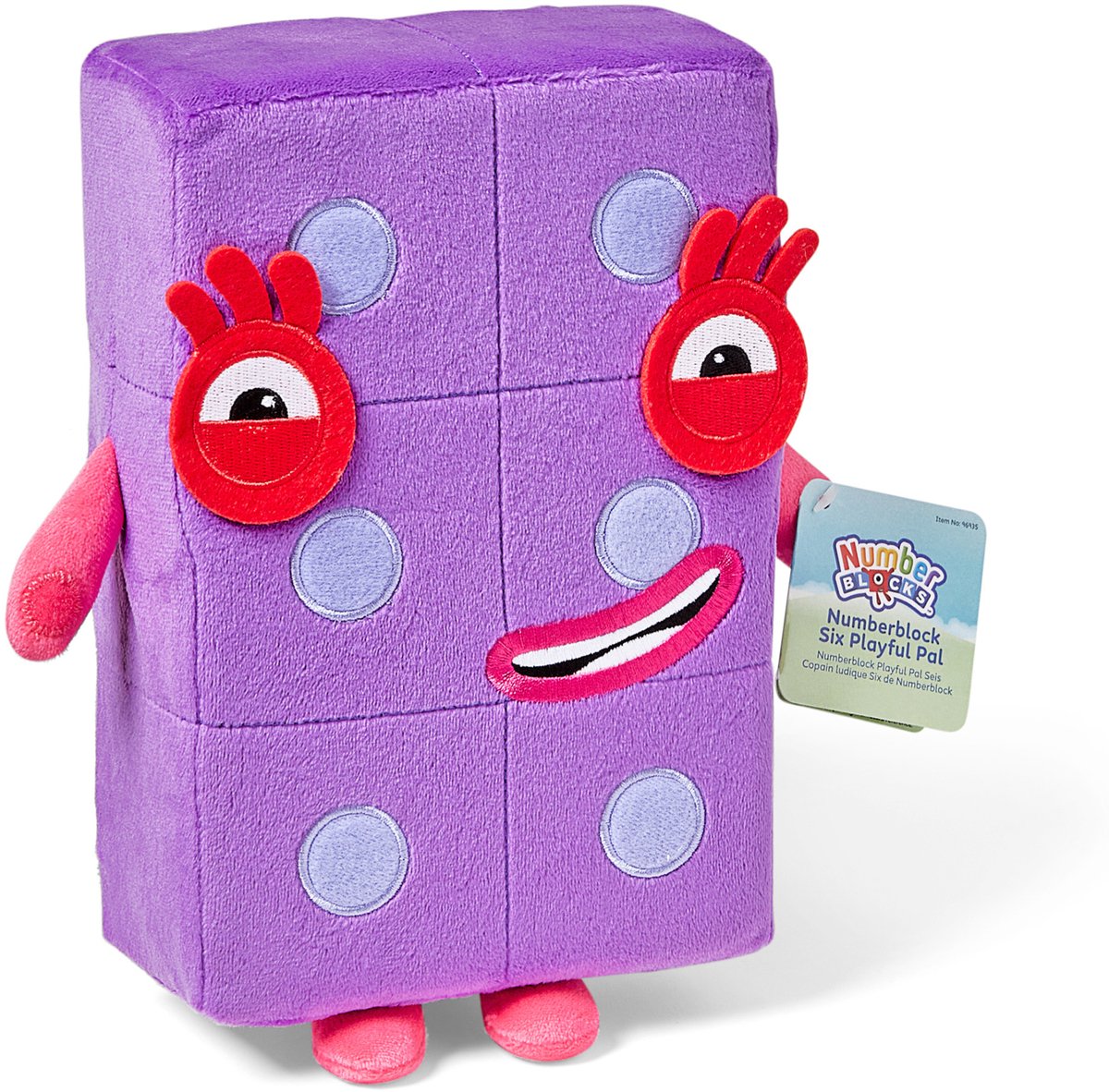 Læringsressourcer numberblocks® six - krammetøj - fra 18 måneder