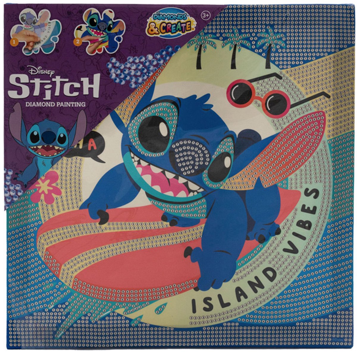 Canenco stitch diamant maleri lærred xl