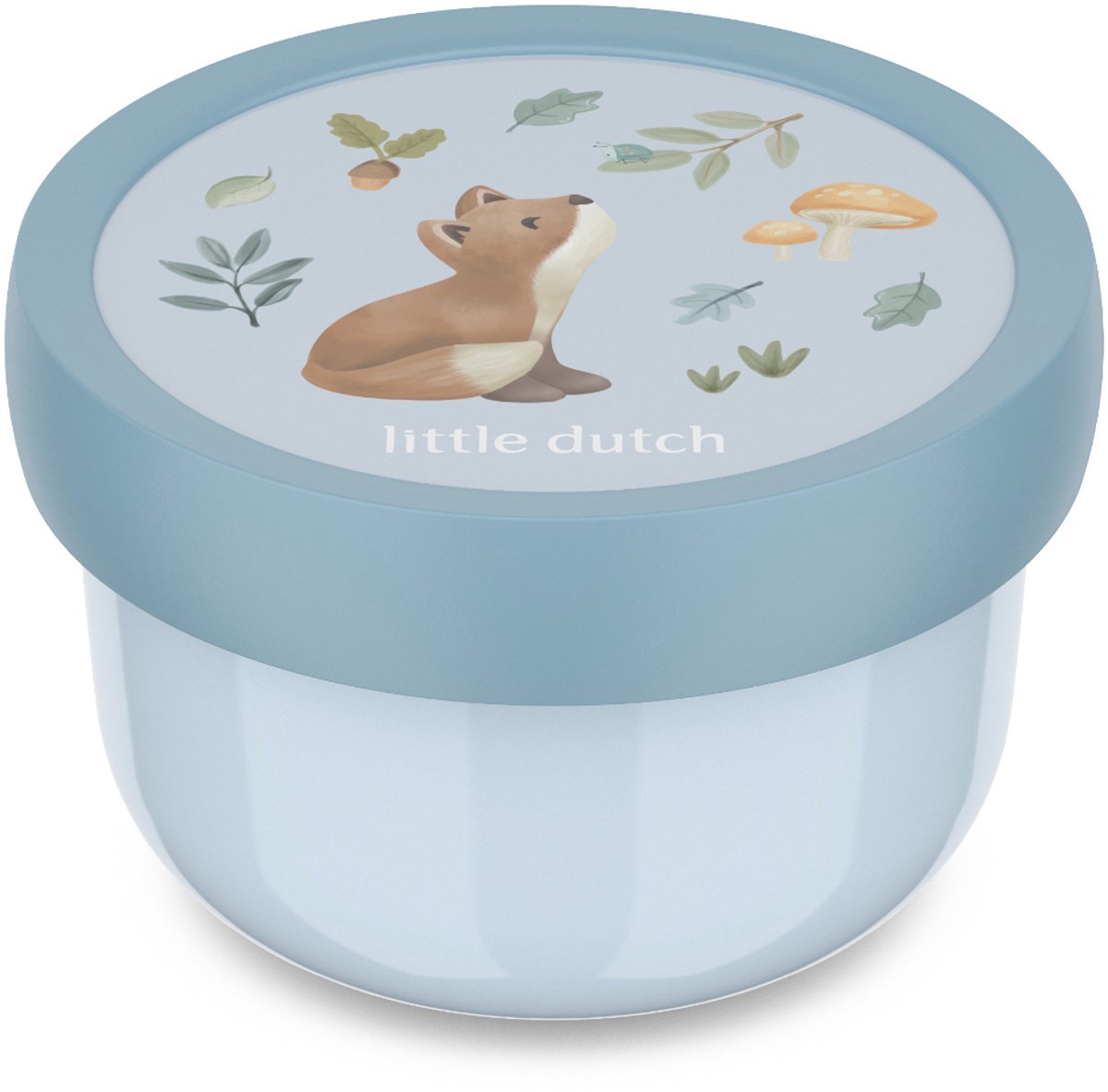 Mepal frugtkasse campus little dutch - 300 ml - inklusive frugtgaffel - lukker godt - snackkasse - skovvenner