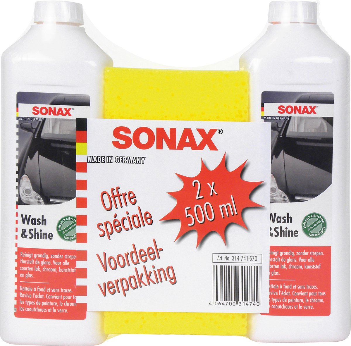 shampoosæt Wash Shine 3-delt