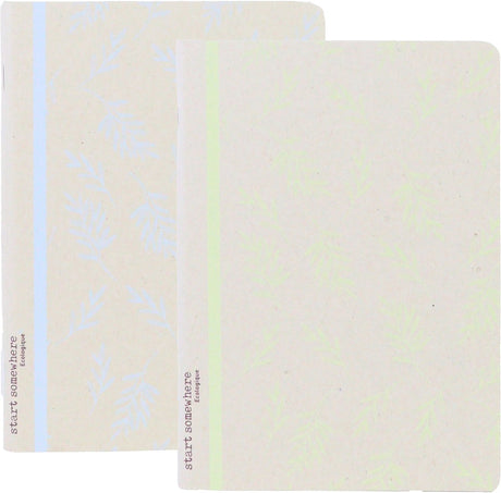 Kangaro notesbøger - ecologique - størrelse A4 - med streg - 2 stk - an-116045-b