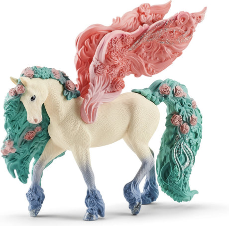 Schleich bayala blomst pegasus - legefigur - børnelegetøj til drenge og piger - 5 til 12 år - 70590