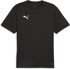 Puma teamgoal jersey herre sportstrøje - sort-hvid-flad mørkegrå