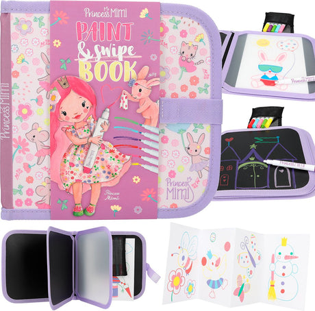 Depesche - prinsesse mimi paint swipe malebog