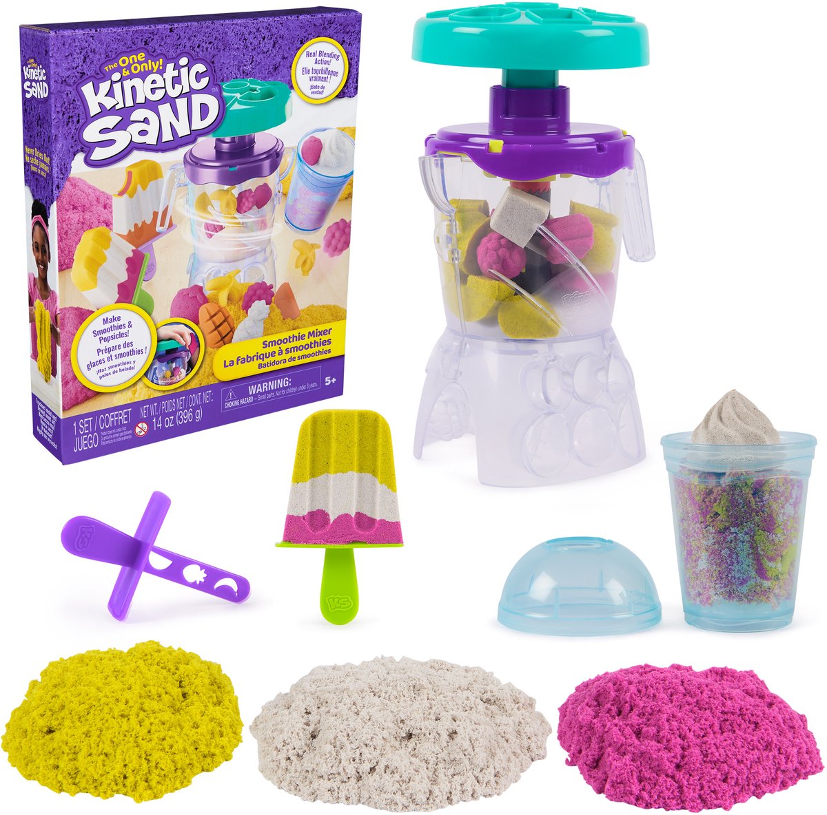 Kinetisk sand smoothie mixer | 2 stk