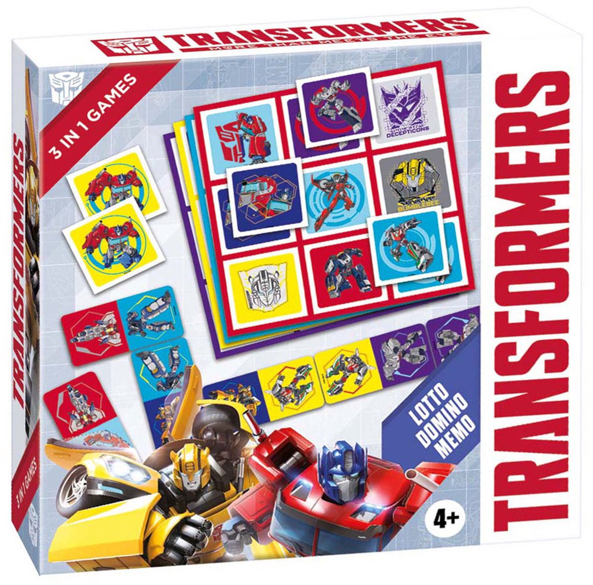 Tactic transformers 3i1 memo lotto domino