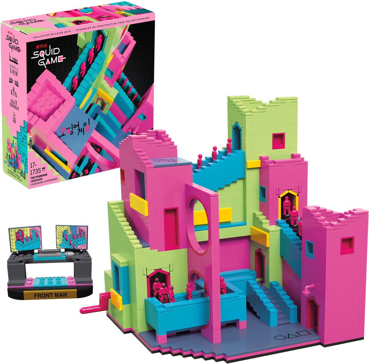 Mattel blæksprutte spil mega byggesæt blæksprutte spil trappe byggesæt