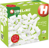 Hubelino byggeklodser hvid - 60 stk.