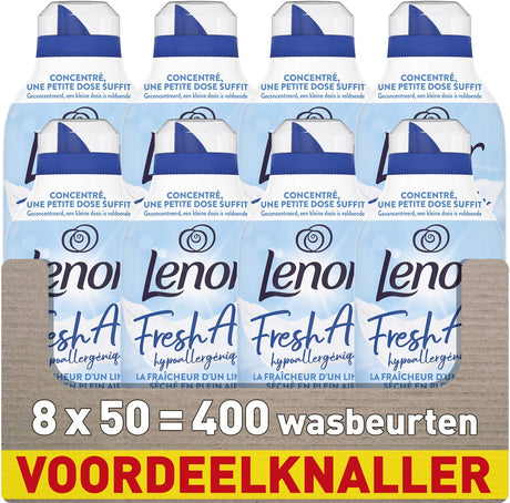 Lenor friskluft skyllemiddel følsom - til følsom hud - 8 x 50 vaske