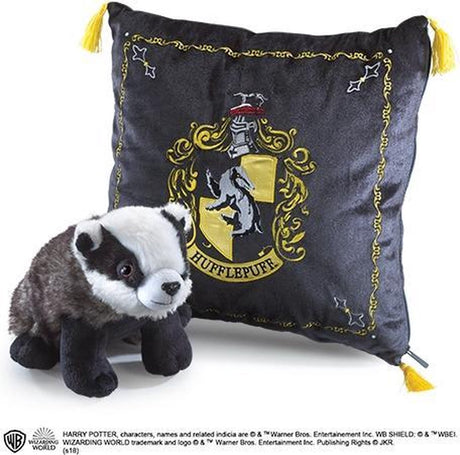 Den ædle kollektion hufflepuff house maskot plyspude (nn7045)
