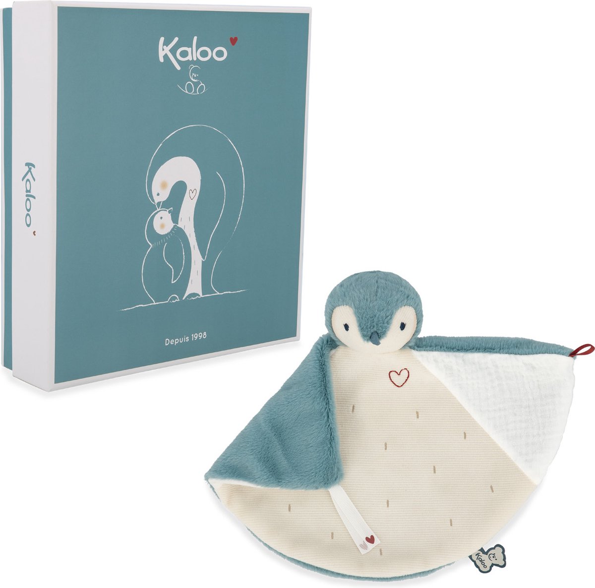 Kaloo - medskyldige - krammetøj - pingvingrøn - 24cm
