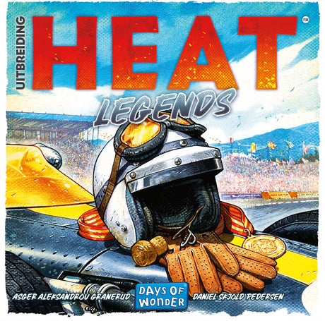 Days of wonder heat legends - udvidelse - racerbrætspil - legendariske kørere
