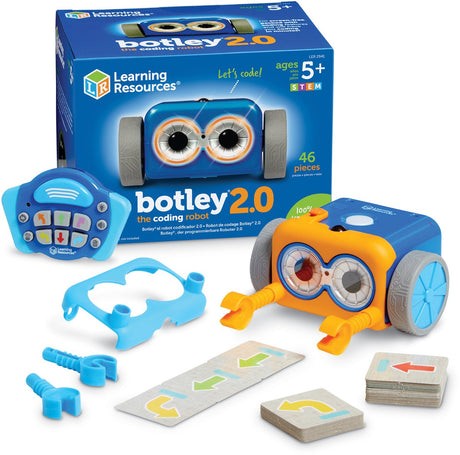 Læringsressourcer botley® 2.0 kodningsrobotten - programmerbar robot - basissæt - 5+