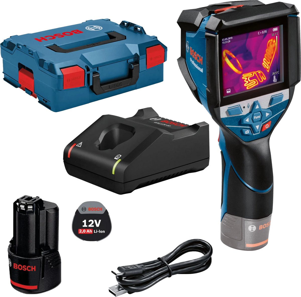 Bosch professionelt gtc 600 c - termisk kamera