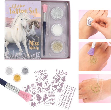 Depesche - miss melodi glitter tatoveringer - natheste