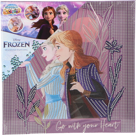Disney frozen disney prinsesse frossen diamant malerlærred xl