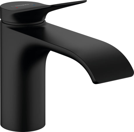 Hansgrohe Vivinis etgrebs håndvaskarmatur 80 etgrebs håndvaskarmatur 80 uden afløb mat sort