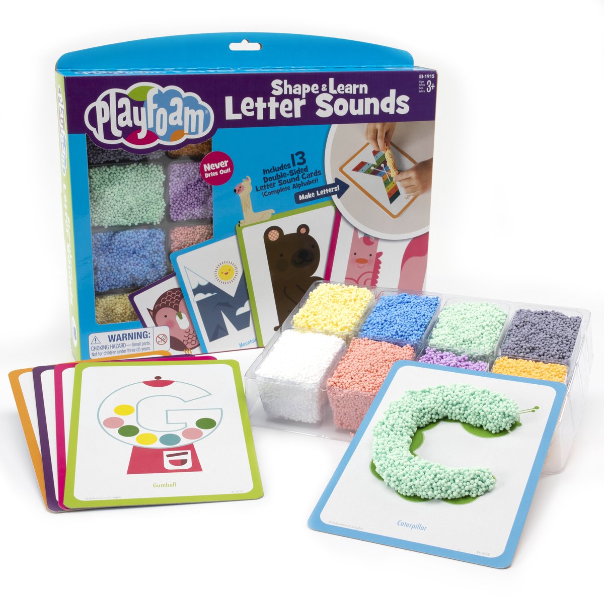 Læringsressourcer playfoam® shape lær bogstavlyde sæt - 3+